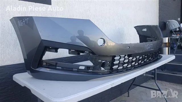 Предна броня Skoda Octavia 4 година 2020 2021 2022 2023 код 5E3807221 , снимка 5 - Аксесоари и консумативи - 50355644