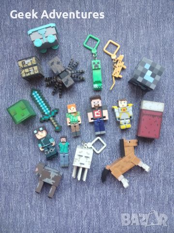 Lot Minecraft Video Game Figures Toys / Лот Майнкрафт Фигурки Играчки, снимка 1 - Колекции - 46719925