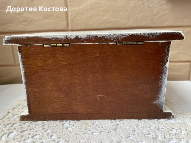 Красива кутия за бижута от Англия, снимка 12 - Антикварни и старинни предмети - 51277209