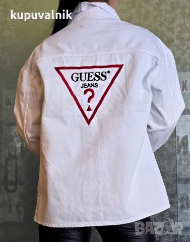 Дамско яке - тип риза на Гес/Guess, снимка 4 - Якета - 47194163