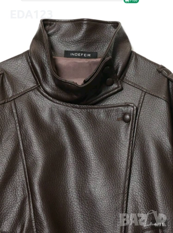 Кожено яке, снимка 2 - Якета - 54114492