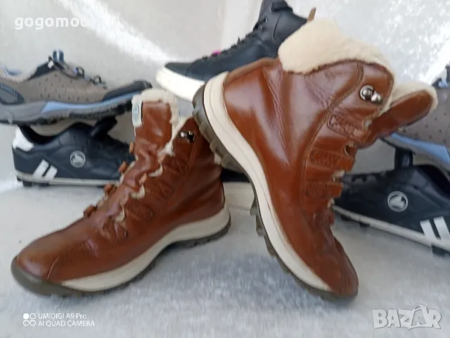 Водоустойчиви, КАТО НОВИ боти SNOW BOOTS TIMBERLAND® оригинал​, 37 - 38, 100% ЕСТЕСТЕСТВЕНА КОЖА, снимка 18 - Други - 49981981