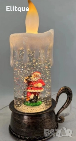 Магическа коледна свещ - декорация, снимка 2 - Други стоки за дома - 52545723