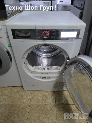 Сушилня Bosch WTYH 7781- 8кг. термопомпа. клас А+++, снимка 9 - Сушилни - 53289991