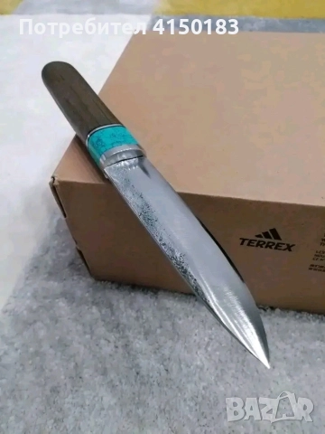 нож Якут кован от ШХ15 , снимка 2 - Ножове - 52979204