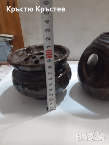 Две керамични вази перфектни, снимка 6 - Вази - 44938699
