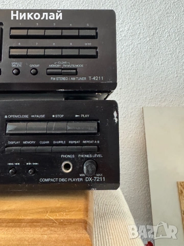 ONKYO DX-7211и T-4211 CD ПЛЕЪР И ТУНЕР, снимка 7 - Ресийвъри, усилватели, смесителни пултове - 53484902