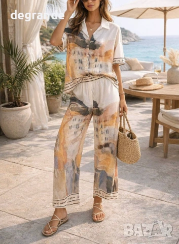 🪭 Летен Дамски Комплект, снимка 2 - Комплекти - 53880726