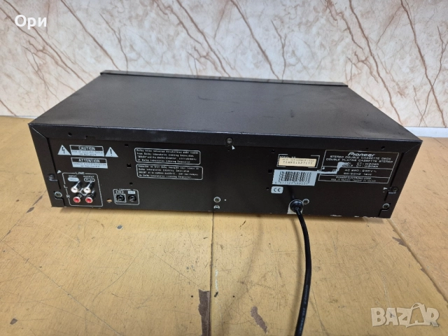 Двукасетъчен Дек Pioneer CT-W208R(auto reverse), снимка 4 - Декове - 52111223