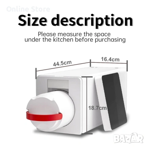 SYGOODLIFE пречиствател за вода с обратна осмоза – компактен, висок дебит, 6 степени, снимка 2 - ВИК - 54176347