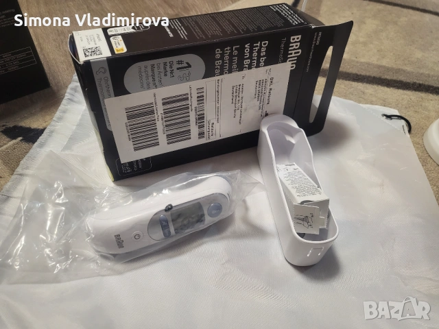 Ушен термометър Braun ThermoScan 7 
