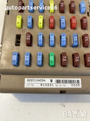 Кутия с предпазители за Subaru Tribeca 3.0 V6 (2009) 82201XA03A , снимка 2 - Части - 54236532