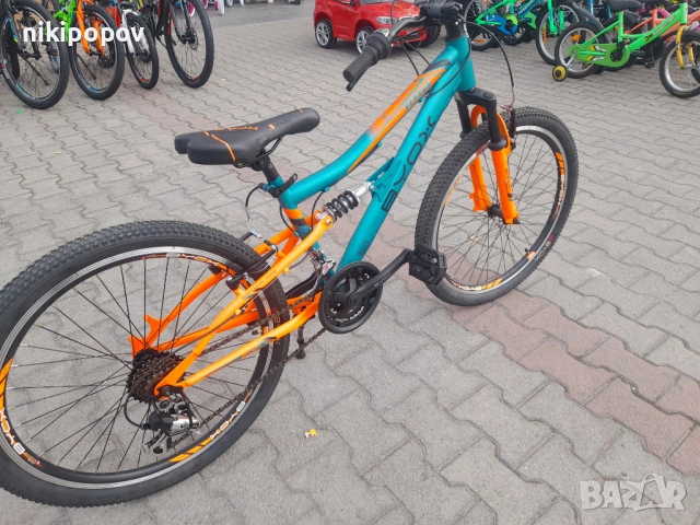 BYOX Велосипед 24" VERSUS тюркуаз, снимка 4 - Велосипеди - 53848929