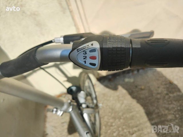 Нов германски алуминиев сгъваем велосипед - MIFA (20 цола), снимка 5 - Велосипеди - 51462394