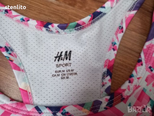 Спортно бюстие H&M размер M, снимка 12 - Корсети, бюстиета, топове - 46575298