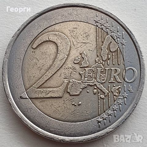 Монета от 2 евро с изместен център 2000г Франция, снимка 2 - Нумизматика и бонистика - 45764972