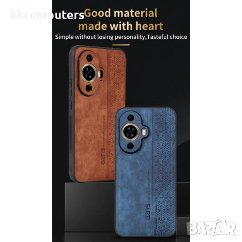 Huawei nova 11 / nova 12s 4G / nova 12 Lite 4G ЕAZNS Удароустойчив Кожен Калъф и Протектор