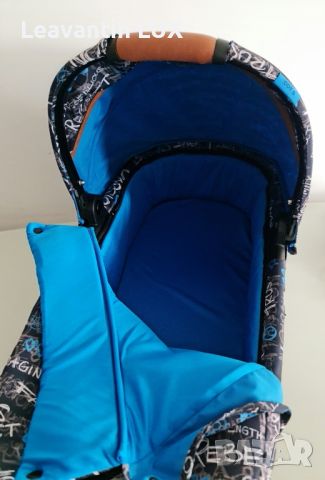 Кош за новородено S Cybex FE VALUES FOR LIFE Trust blue, снимка 2 - Детски колички - 45634198