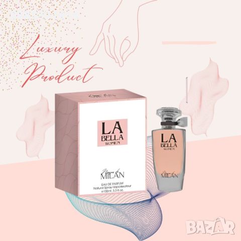 Дамски парфюм LA BELLA Women Eau de Parfum 100 ml., снимка 2 - Дамски парфюми - 46551190