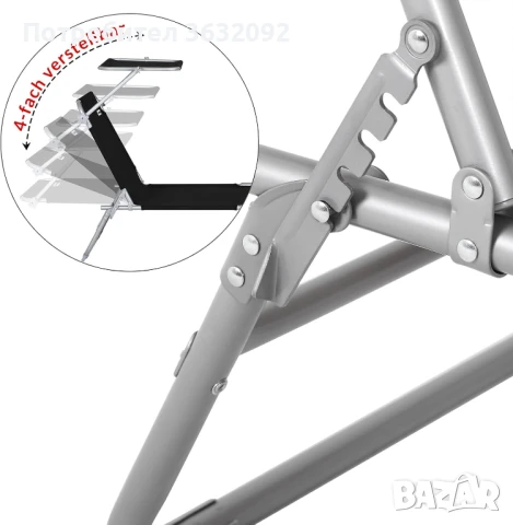 Сгъваем шезлонг Хавай - НОВ, снимка 6 - Къмпинг мебели - 49901826