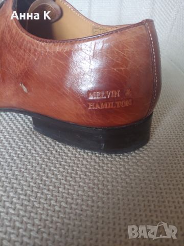 Елегантни мъжки обувки Melvin & Hamilton , снимка 4 - Мъжки боти - 45370815