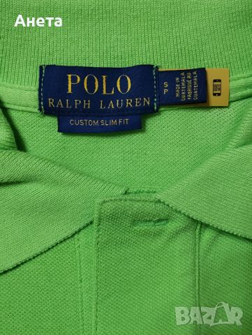 Нова оригинална фланелка Polo Ralph Lauren, custom slim fit – 100%  памук, снимка 4 - Тениски - 45120597