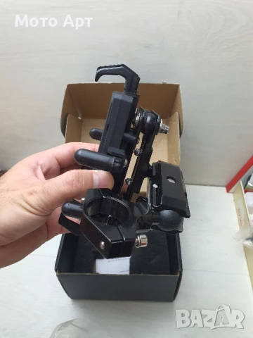 Gub Стойка за Мотор с Демпфер за всякакви голями телефони върти се на всякъде, снимка 3 - Аксесоари и консумативи - 51068207