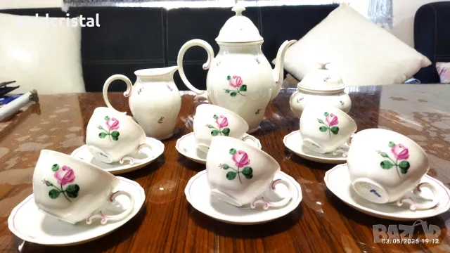 старинен немски фин порцелан чаши за кафе, снимка 2 - Антикварни и старинни предмети - 50180183