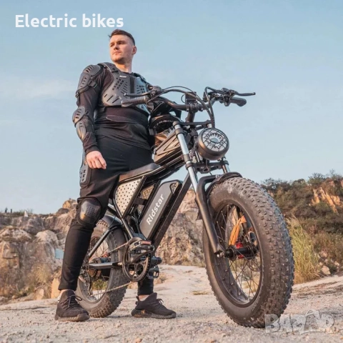 Електрически велосипед YVY C20Lite (Q20mini) – 1000W, 15Ah, 20” Fatbike, снимка 4 - Велосипеди - 47387989