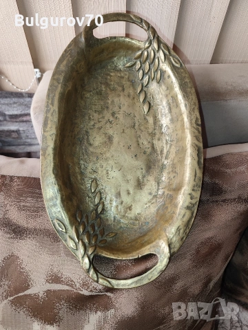 Бронзова купа 2.900кг цена 45евро , снимка 3 - Антикварни и старинни предмети - 53689959