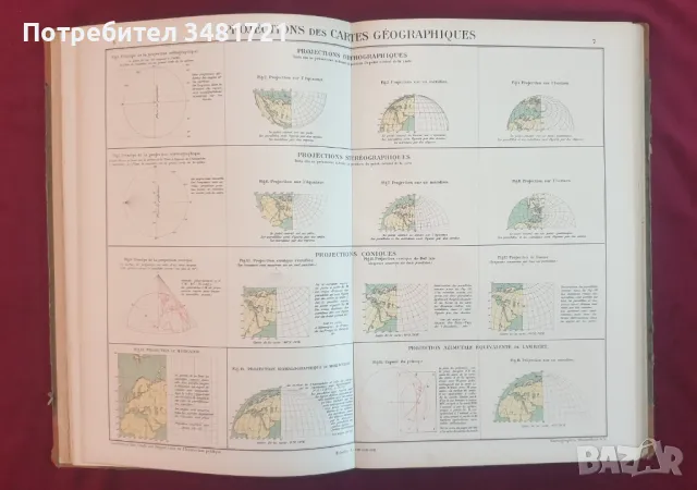 Атлас на света от 1911та година / Atlas Scolaire Suisse, снимка 14 - Енциклопедии, справочници - 47018487