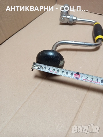 Стара Английска Тресчотна Ръчна Бормашина Маткап. , снимка 12 - Антикварни и старинни предмети - 52794918