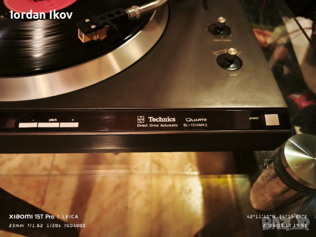 Technics SL-1310 MK II, снимка 5 - Грамофони - 53788813
