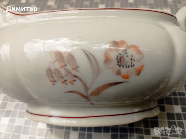 Порцеланова посуда супник сосиера плато чиния салатиера, снимка 3 - Прибори за хранене, готвене и сервиране - 54154185