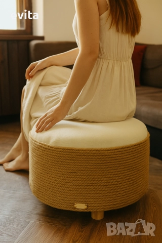 Стил и комфорт в едно – табуретки Casa Decorator , снимка 3 - Дивани и мека мебел - 33842709