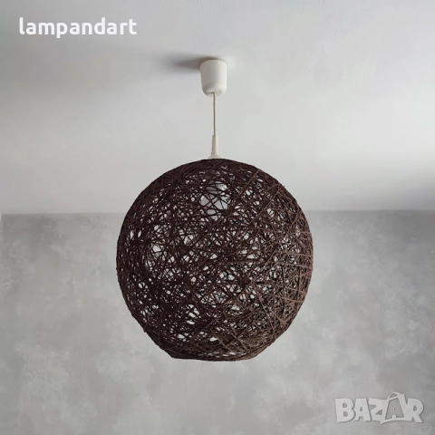 Абажур Сфера Паяжина, снимка 5 - Лампи за таван - 52588873