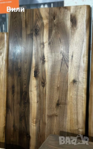 Плот за маса от масив Орех, снимка 2 - Маси - 51440102