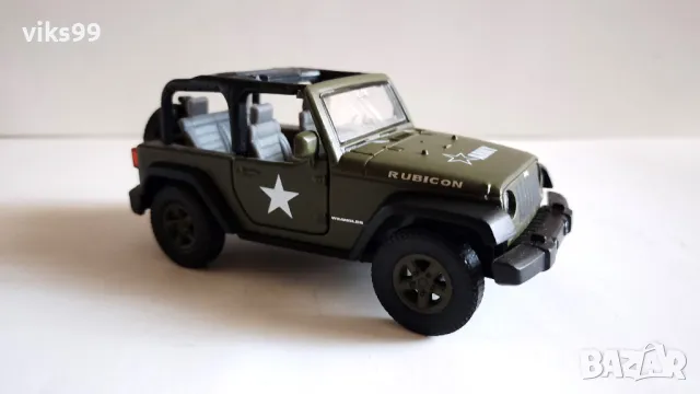 JEEP Wrangler Rubicon Welly - Мащаб 1:34-39, снимка 6 - Колекции - 47318443