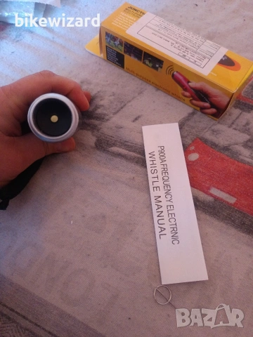 Electronic Sports Whistle One-Hand Operation – Black 52 Електронна спортна свирка НОВА, снимка 6 - Други спортове - 53150476