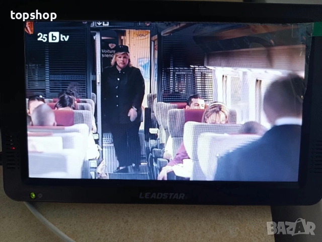 ЧИСТО НОВ, ТЕСТВАН D10 LEADSTAR, преносим телевизор DVB-T2 DVB-T TFT HD, USB и TF карта, USB плейър, снимка 12 - Телевизори - 51636365