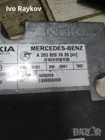 NOKIA телефонен модул мерцедес w203 , w220 , A 203 820 70 26, снимка 2 - Части - 46653014