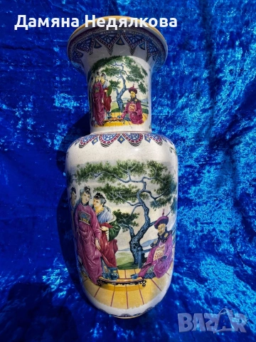 Красива китайска ваза Shang , снимка 2 - Антикварни и старинни предмети - 53997923