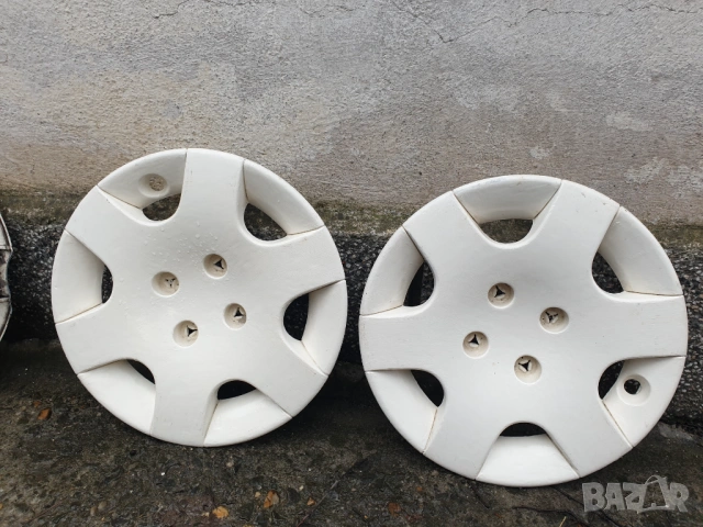 15“ Тасове за джанти бели Febi отлична прилика на алуминиеви , снимка 6 - Аксесоари и консумативи - 53592344