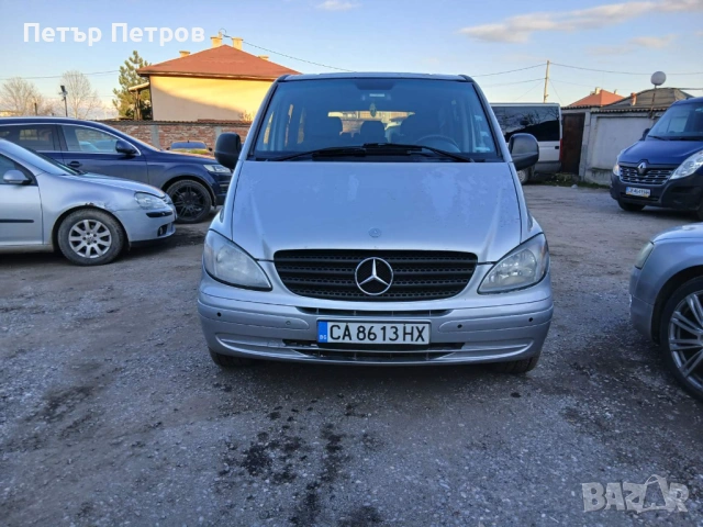 Marcedes-Benz Vito 115CDI-LONG-Clima-8местен!, снимка 2 - Бусове и автобуси - 53711103