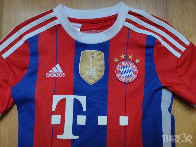 Bayern Munchen / Adidas - детска футболна тениска на Bayern Munich , Байерн Мюнхен, снимка 2 - Детски тениски и потници - 46723883