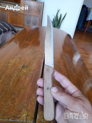 Стар кухненски нож #6, снимка 5 - Други ценни предмети - 44977294