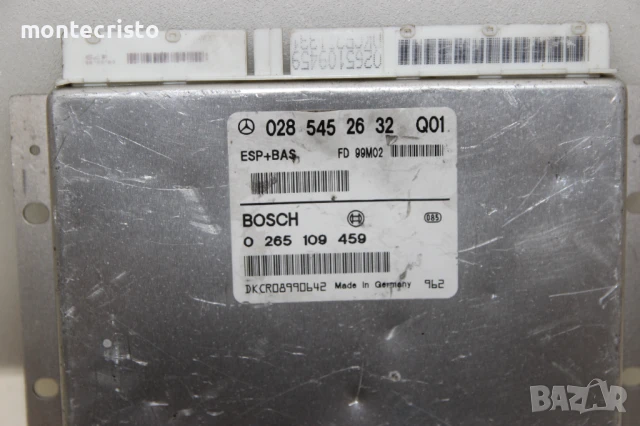 Модул ESP Mercedes A-class W168 / 0285452632 / 028 545 26 32 / 0265109459 / 0 265 109 459, снимка 2 - Части - 51175345