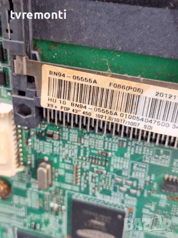 плата BN41-01785A BN94-05554K  for ,SAMSUNG PS43E450A1  43inc DISPLAY S43AX-YB01 , снимка 2 - Части и Платки - 54153851