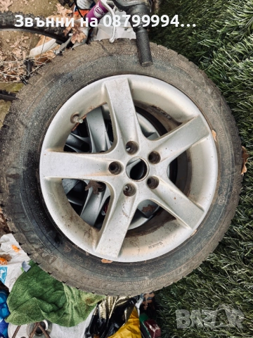 Алуминиеви джанти със зимни гуми Michelin Alpin Размер 205/55/16