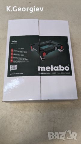 Количка metabo за куфари, снимка 1 - Куфари с инструменти - 45203466